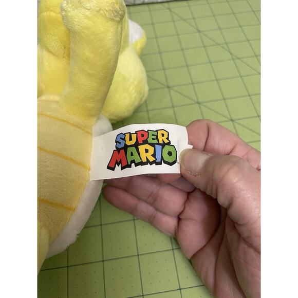 Super Mario Nintendo Koopa Troopa Turtle 8" Plush 2019 Stuffed Animal Yellow - Picture 7 of 10